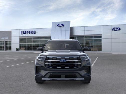 Agate Black Metallic 2026 Ford Explorer Active