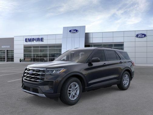Agate Black Metallic 2026 Ford Explorer Active