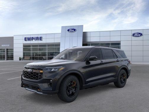 Agate Black Metallic 2026 Ford Explorer Tremor