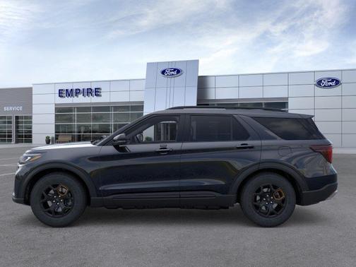 Agate Black Metallic 2026 Ford Explorer Tremor