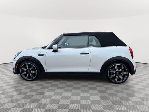 White Metallic 2024 MINI Convertible Cooper S