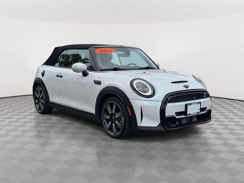 White Metallic 2024 MINI Convertible Cooper S