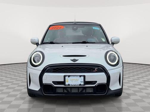 White Metallic 2024 MINI Convertible Cooper S