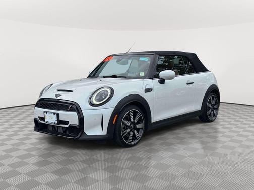 White Metallic 2024 MINI Convertible Cooper S