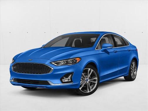 Velocity Blue Metallic 2020 Ford Fusion Titanium