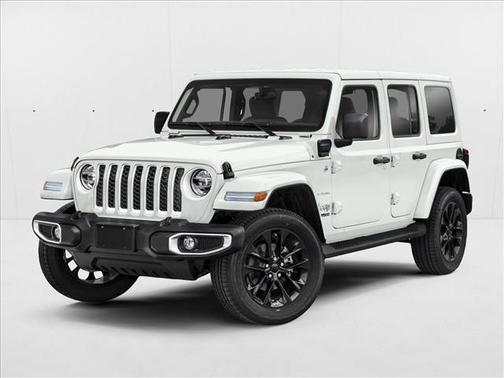 Bright White Clearcoat 2022 Jeep Wrangler Unlimited 4xe Sahara