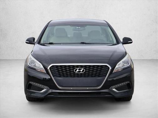 Eclipse Black 2016 Hyundai SONATA Hybrid SE