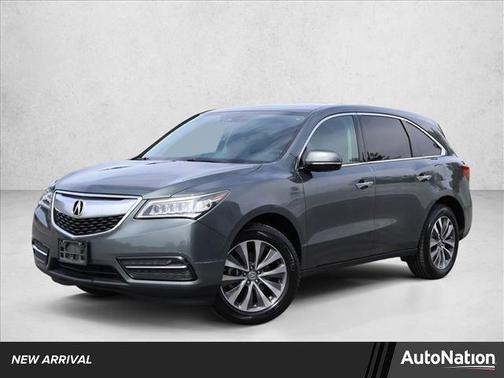 Gray 2016 Acura MDX 3.5L w/Technology Package