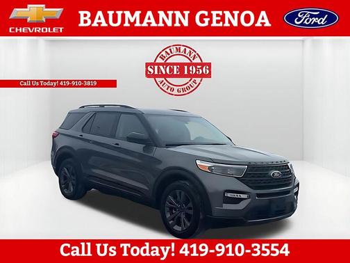 Carbonized Gray Metallic 2023 Ford Explorer XLT