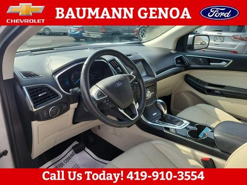 Ingot Silver Metallic 2018 Ford Edge Titanium