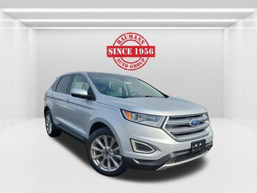 Ingot Silver Metallic 2018 Ford Edge Titanium