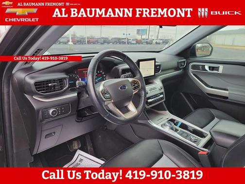 Agate Black Metallic 2022 Ford Explorer XLT