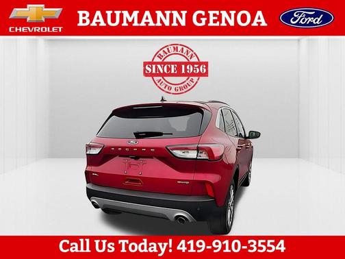 Rapid Red Metallic Tinted Clearcoat 2022 Ford Escape SEL