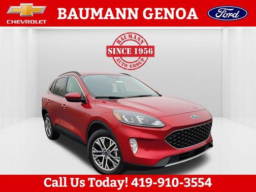 Rapid Red Metallic Tinted Clearcoat 2022 Ford Escape SEL