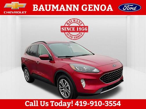 Rapid Red Metallic Tinted Clearcoat 2022 Ford Escape SEL