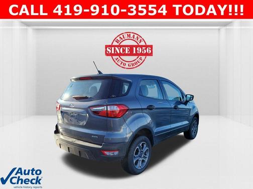Smoke Metallic 2020 Ford EcoSport S