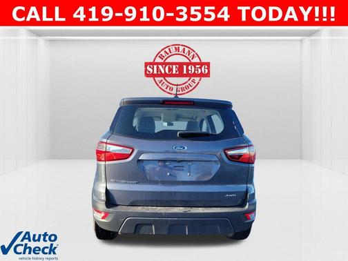 Smoke Metallic 2020 Ford EcoSport S