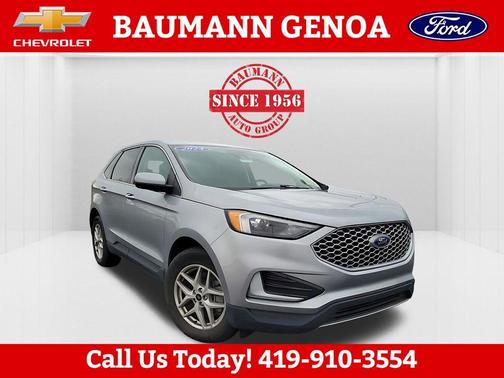 Iconic Silver Metallic 2024 Ford Edge SEL