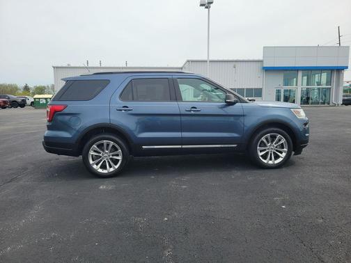 Blue Metallic 2019 Ford Explorer XLT