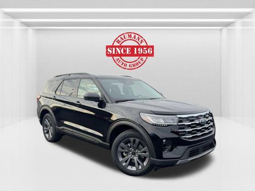 Agate Black Metallic 2026 Ford Explorer Active