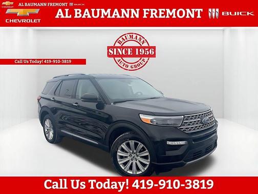 Agate Black Metallic 2022 Ford Explorer Limited