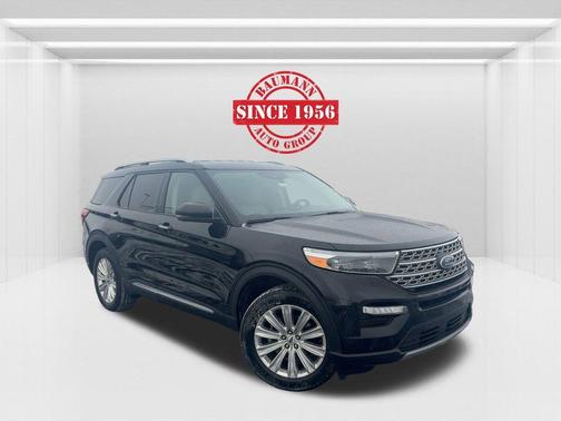 Agate Black Metallic 2022 Ford Explorer Limited