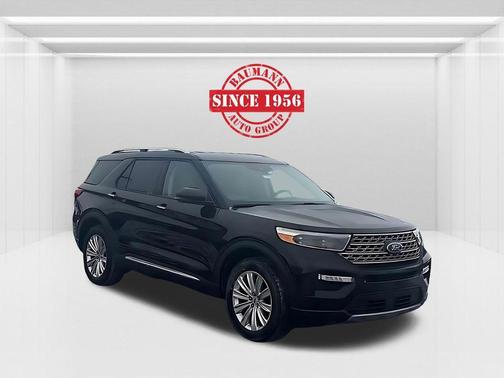 Agate Black Metallic 2022 Ford Explorer Limited