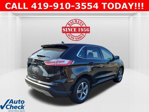 Agate Black Metallic 2023 Ford Edge SEL