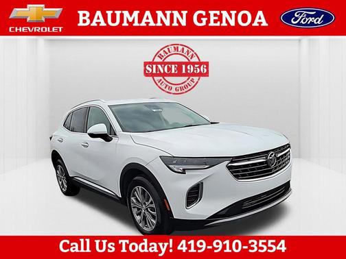 Summit White 2022 Buick Envision Preferred