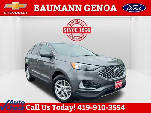 Carbonized Gray Metallic 2024 Ford Edge SEL