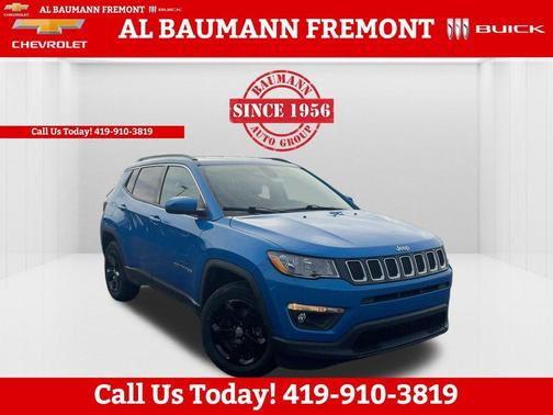 Laser Blue 2019 Jeep Compass Latitude