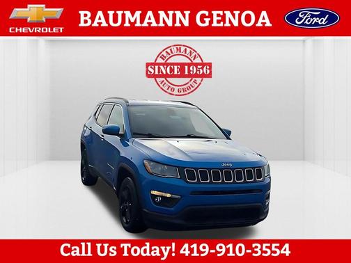 Laser Blue 2019 Jeep Compass Latitude