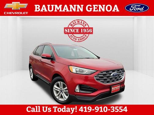 Rapid Red Metallic Tinted Clearcoat 2020 Ford Edge SEL