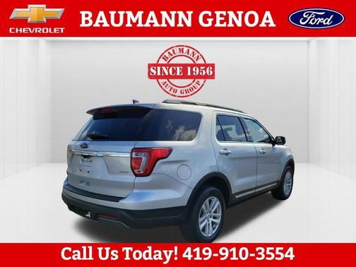 Ingot Silver 2019 Ford Explorer XLT