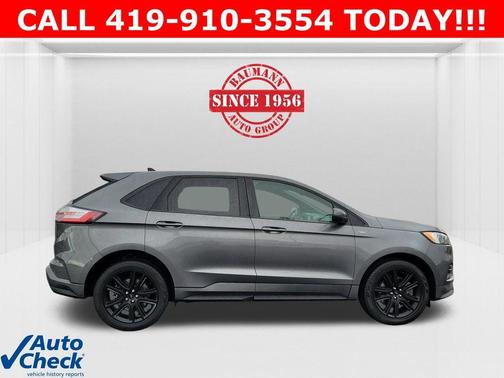 Carbonized Gray Metallic 2023 Ford Edge ST Line