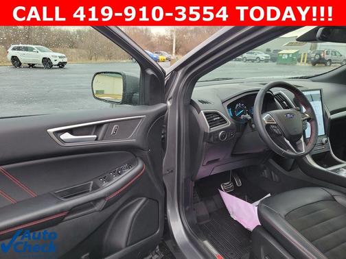 Carbonized Gray Metallic 2023 Ford Edge ST Line