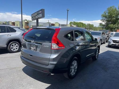 Gray 2014 Honda CR-V EX-L