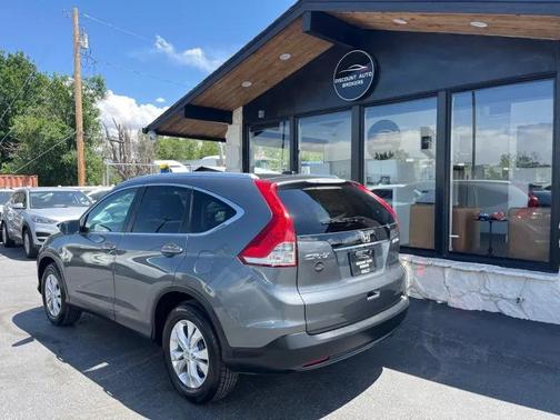 Gray 2014 Honda CR-V EX-L
