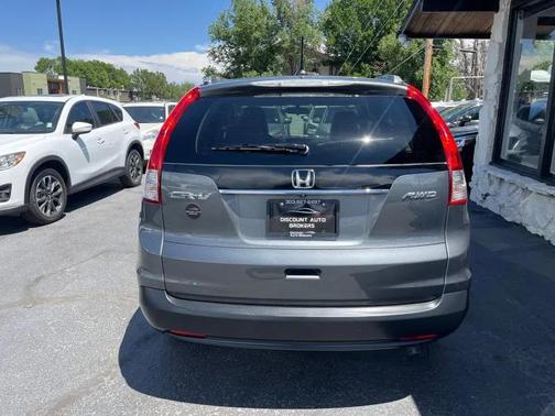 Gray 2014 Honda CR-V EX-L