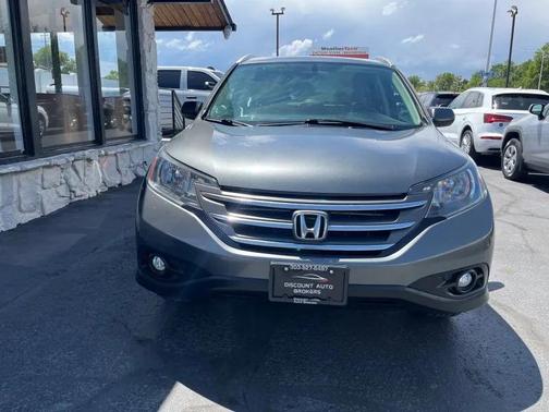 Gray 2014 Honda CR-V EX-L