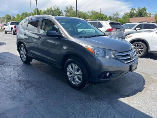 Gray 2014 Honda CR-V EX-L