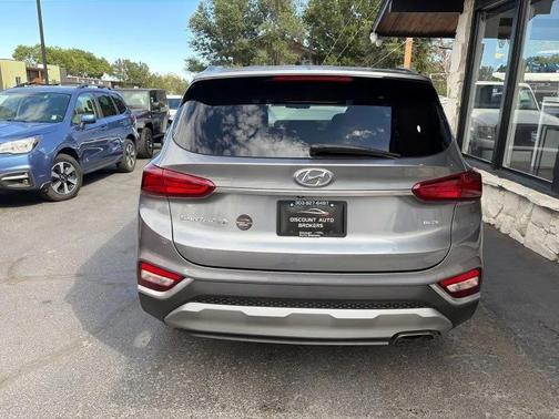 Machine Gray 2019 Hyundai SANTA FE SE 2.4
