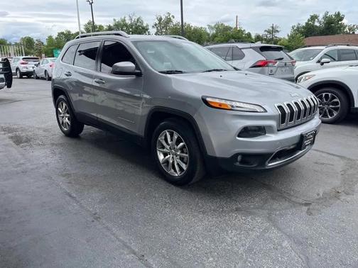 Billet Silver Metallic Clearcoat 2014 Jeep Cherokee Limited