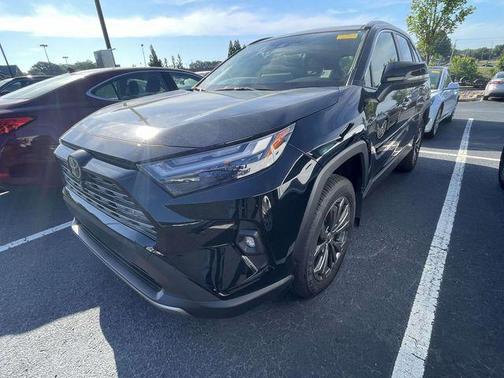 Midnight Black Metallic 2025 Toyota RAV4 Hybrid Limited
