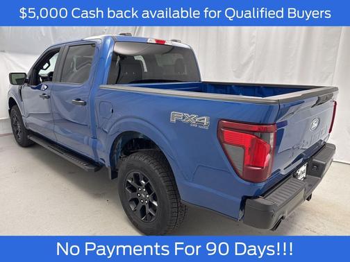 Atlas Blue Metallic 2025 Ford F-150 STX