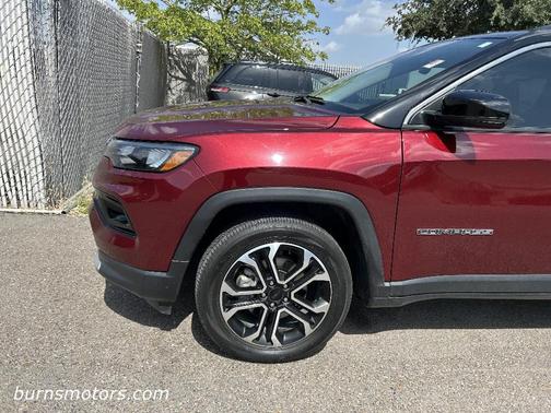 Velvet Red 2022 Jeep Compass Limited