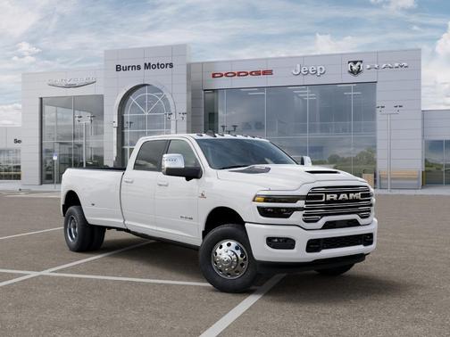 Bright White 2026 RAM 3500 Laramie