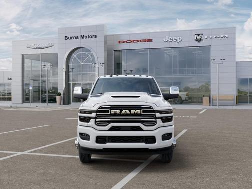 Bright White 2026 RAM 3500 Laramie