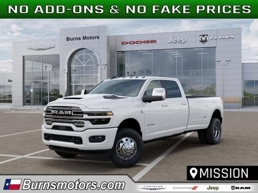 Bright White 2026 RAM 3500 Laramie