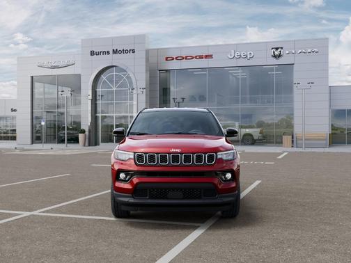 Red 2026 Jeep Compass Limited Altitude